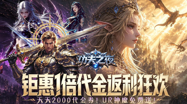 试玩功夫之夜（0.05折返1倍代金券版）