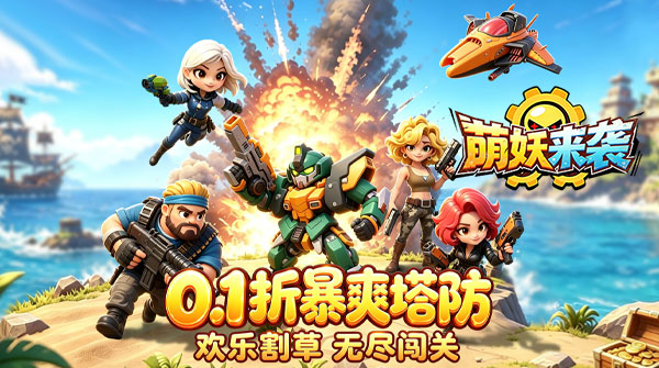 萌妖来袭(0.1折暴爽塔防)游戏截图
